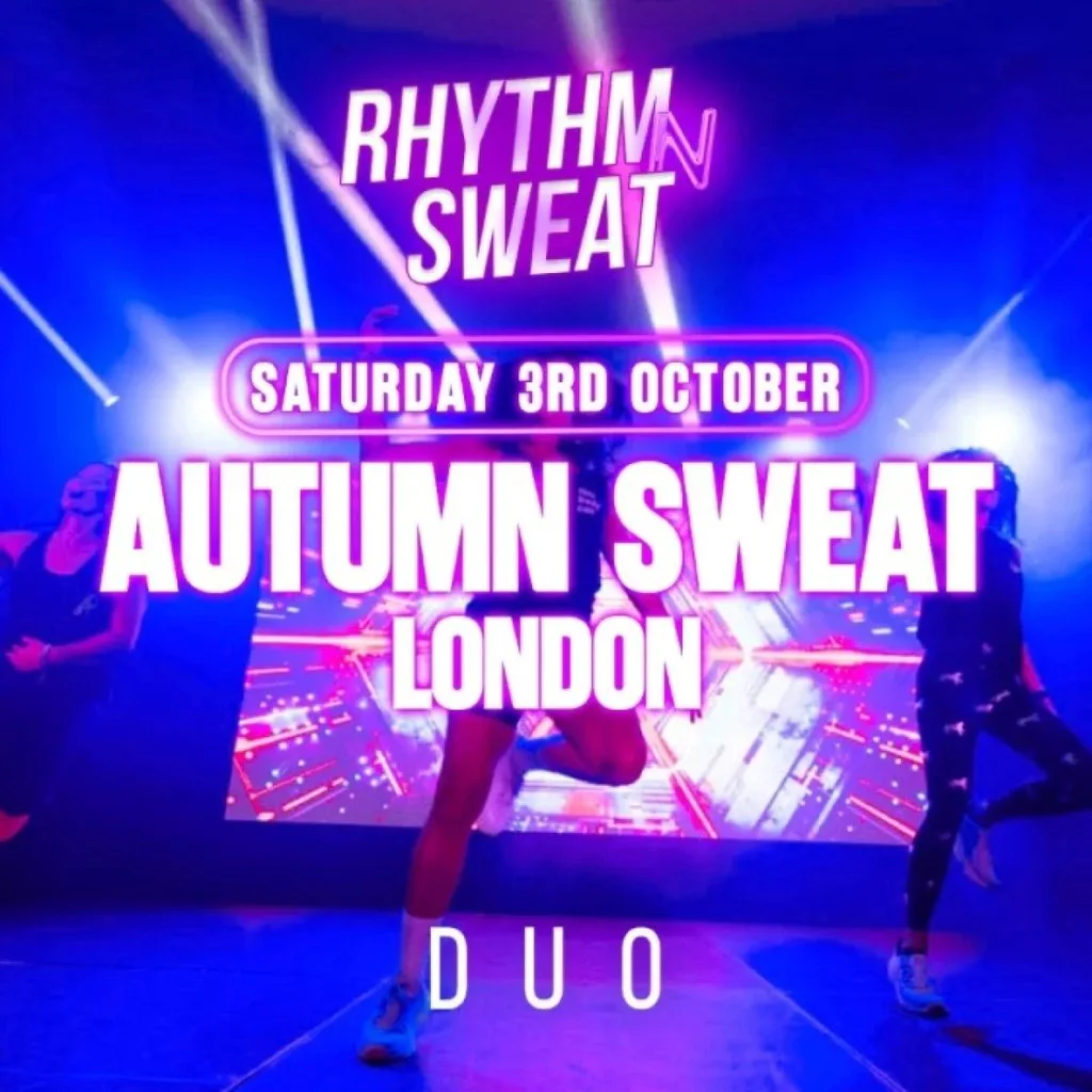 Rhythm N Sweat Sat 3rd October