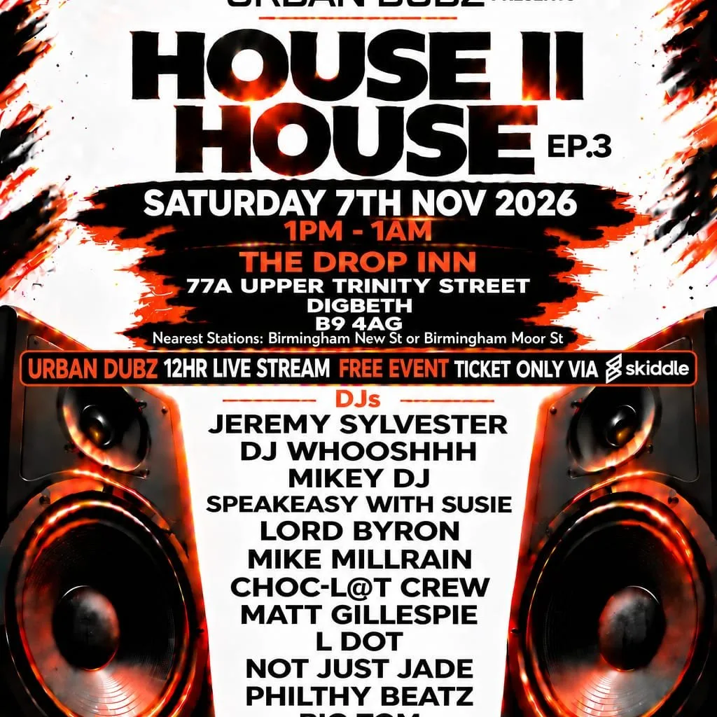 Urban Dubz / House II House - 12 Hour Live Stream @ Drop Inn
