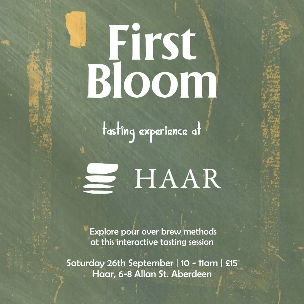 First Bloom Tasting Experience at Haar Coffee Roastery