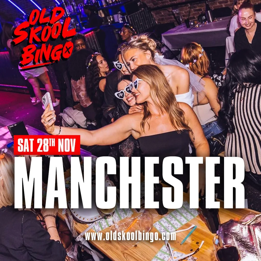 Old Skool Bingo Sat 28th Nov Manchester at BLVD Manchester