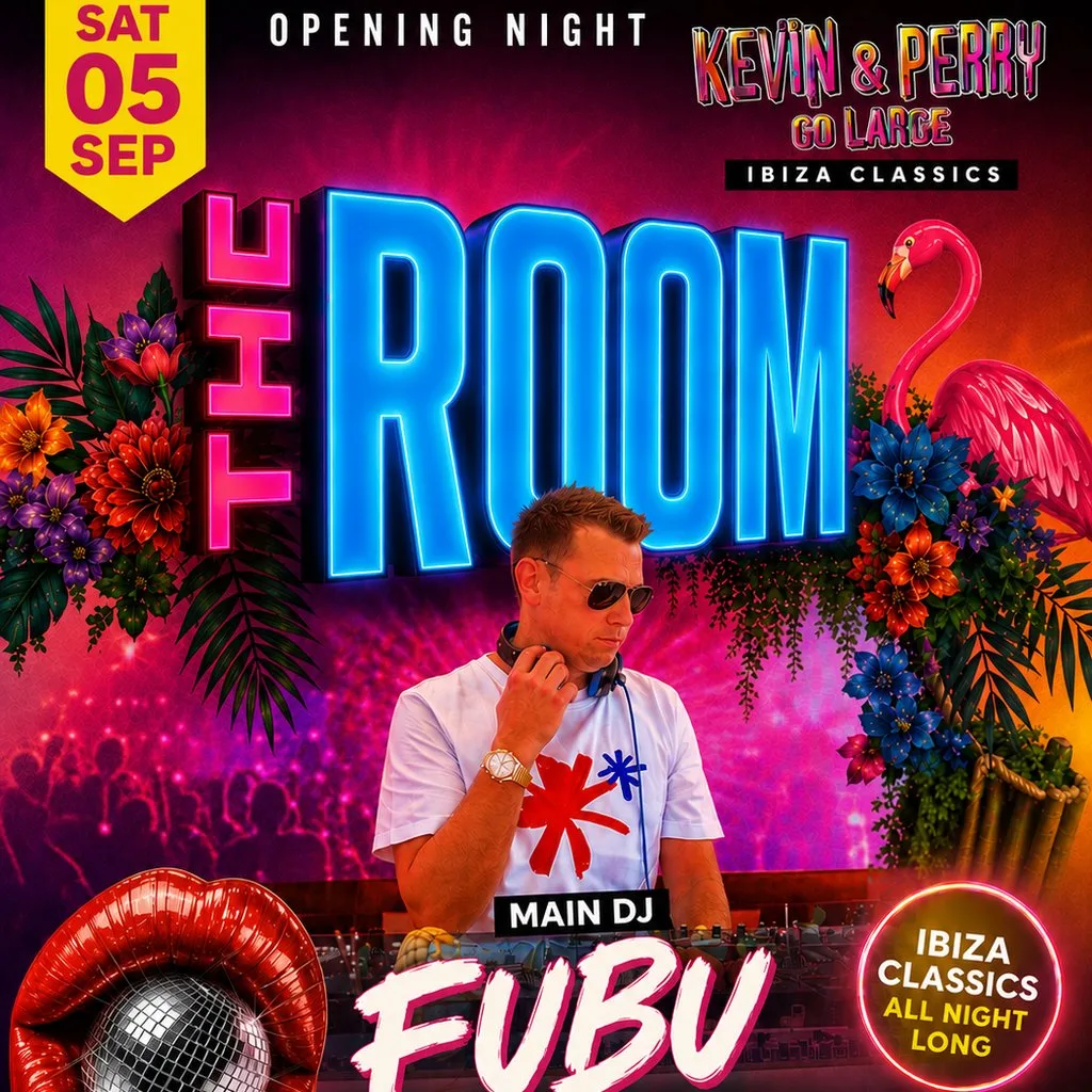 Ibiza classics at the Room at The Room
