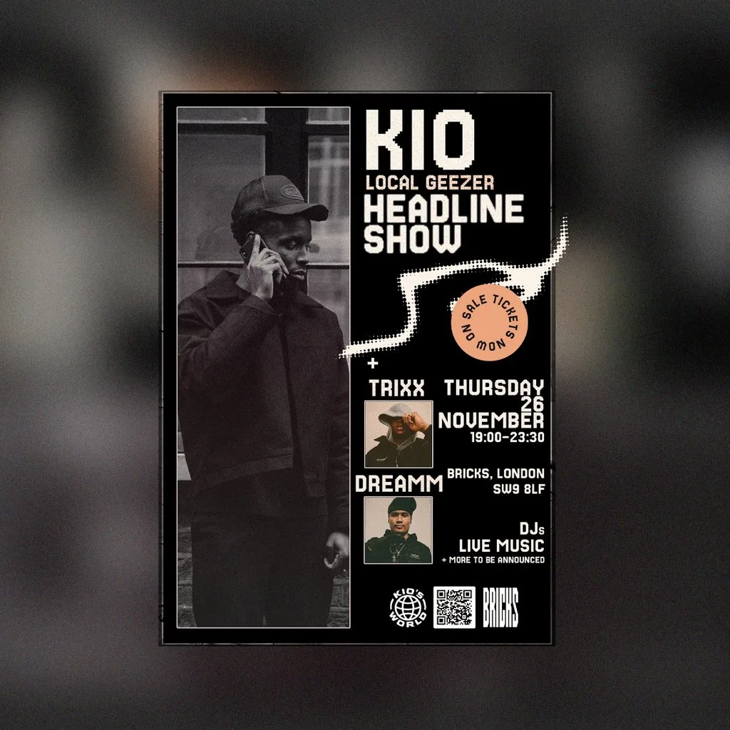 Kio - Local Geezer (Headline Show) at Bricks