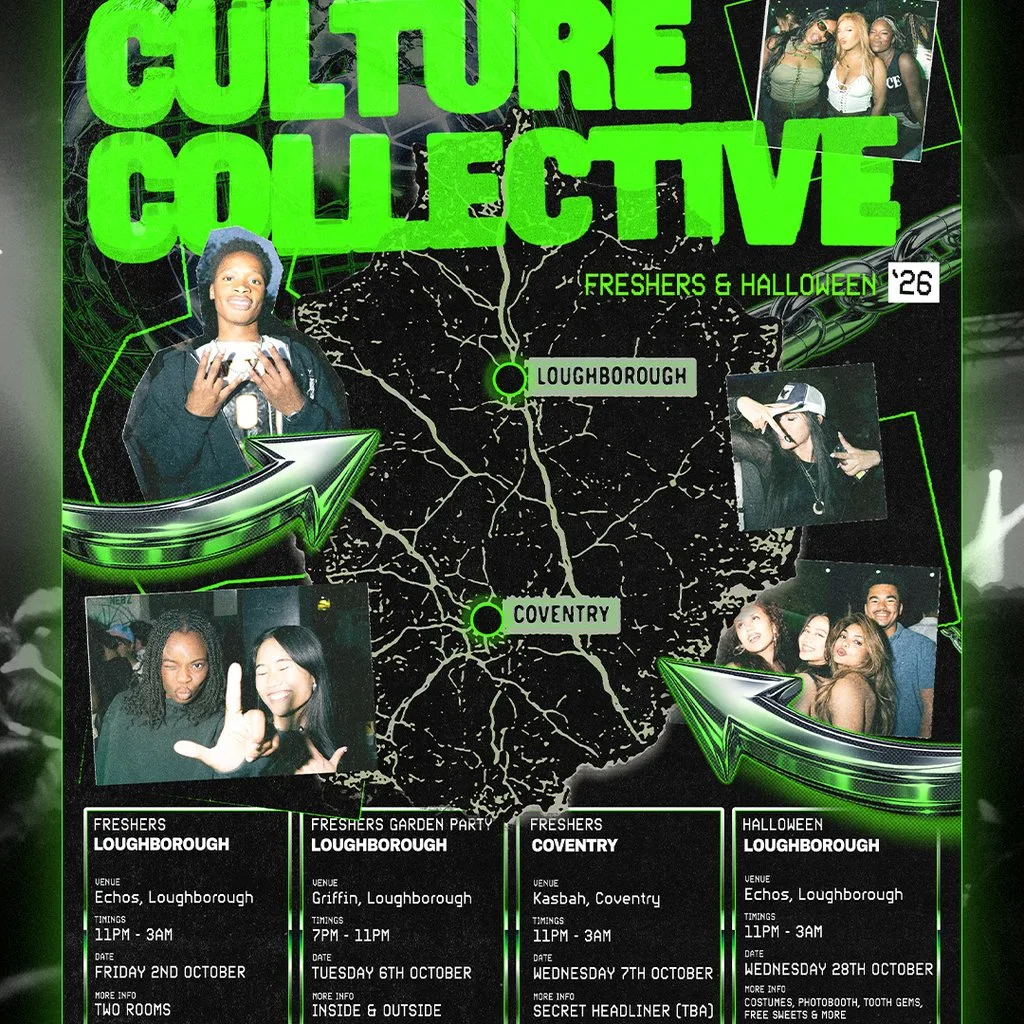 Culture Collective - Freshers - Coventry - Wed 7th Oct! at Kasbah