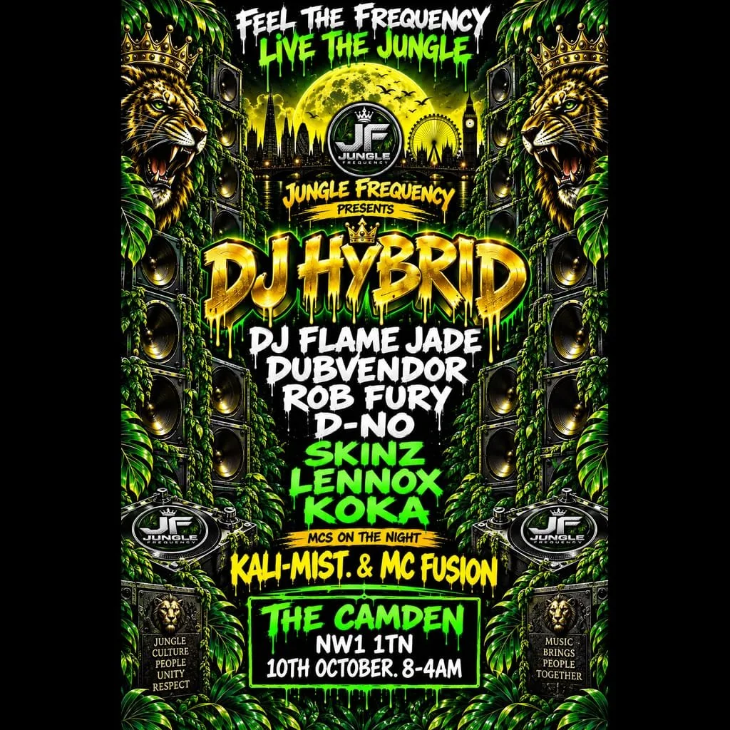 Jungle Frequency Presents DJ Hybrid | Jungle & Drum and Bass
