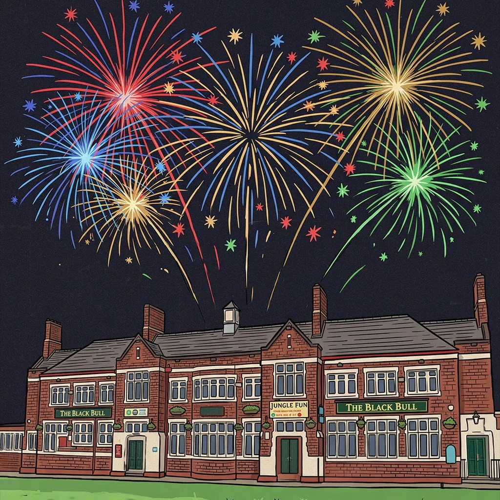 Family Bonfire Night Event at The Black Bull Pub