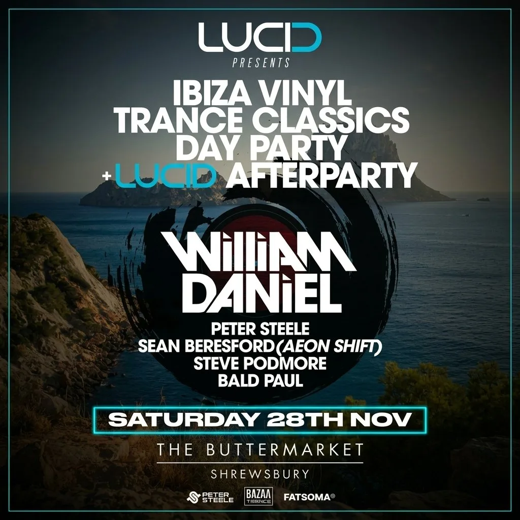 IBIZA VINYL TRANCE CLASSICS DAY PARTY / Shrewsbury at The Buttermarket