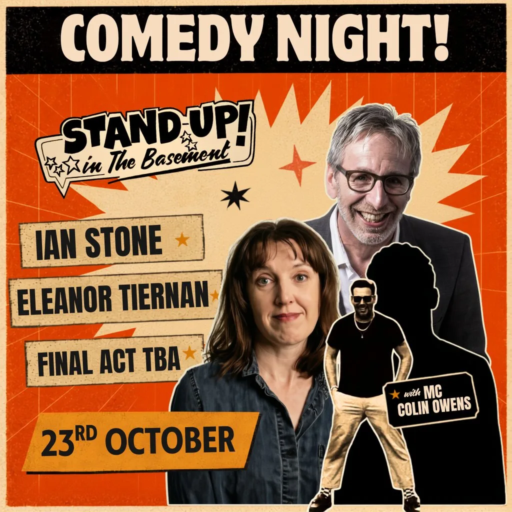 Stand Up Comedy With Ian Stone, Eleanor Tiernan + More Tba