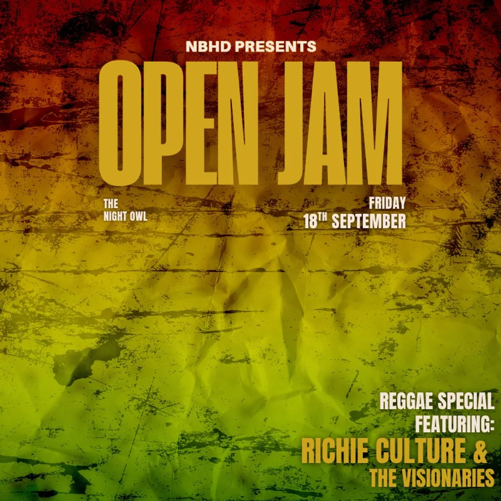 Neighbourhd Presents: NBHD Open Jam Reggae Special at The Night Owl