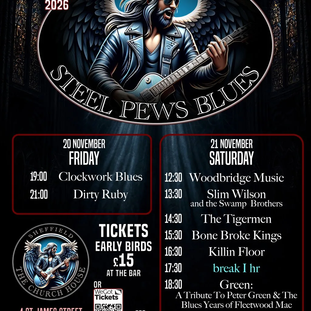 Steel Pews Blues at The Church House