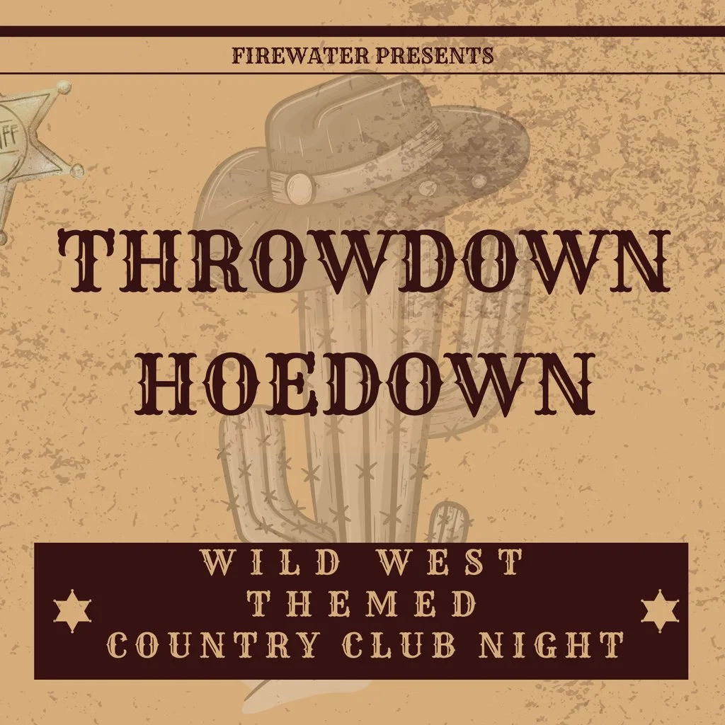 Freshers 2026 - Throwdown Hoedown at Firewater Dundee