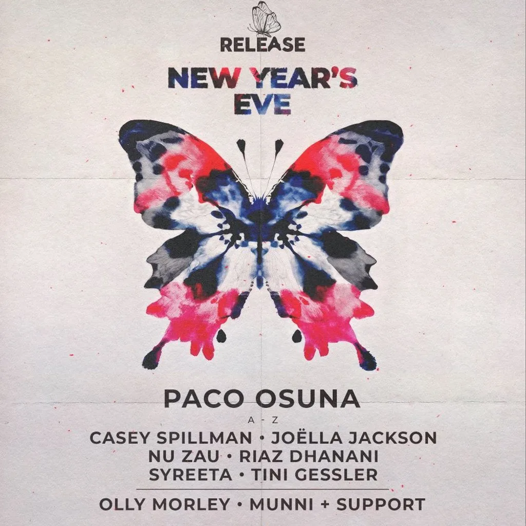 Release NYE w/ Paco Osuna, Syreeta, Tini Gessler + morę
