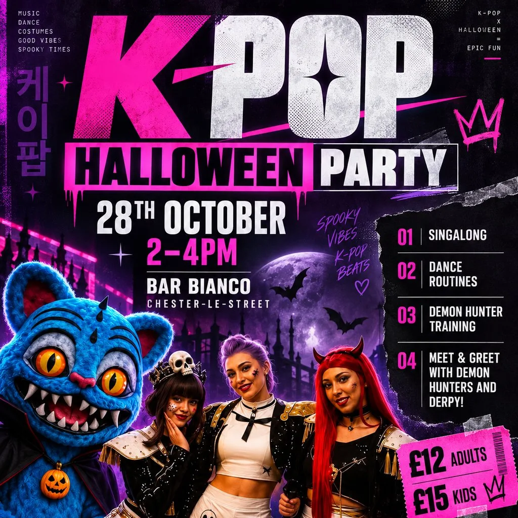 K-Pop Halloween Party at Bar Bianco Chester Le Street
