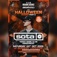 Breakin Science x Drumatics Leicester | Halloween D&B Warm up at Leicester