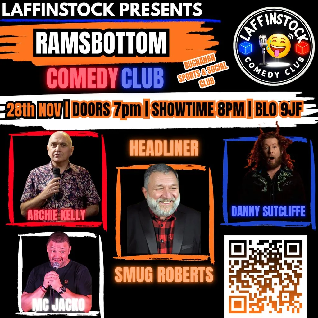 Ramsbottom Comedy Club - Nov 2026
