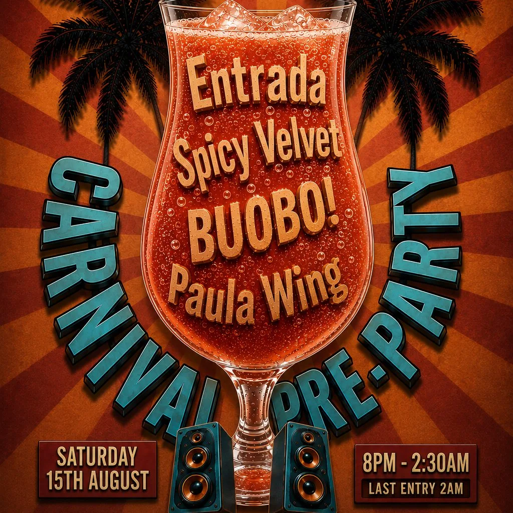 THE COMMON SOUND presents: Ultimate Carnival Pre-Party! at Ronin Bar