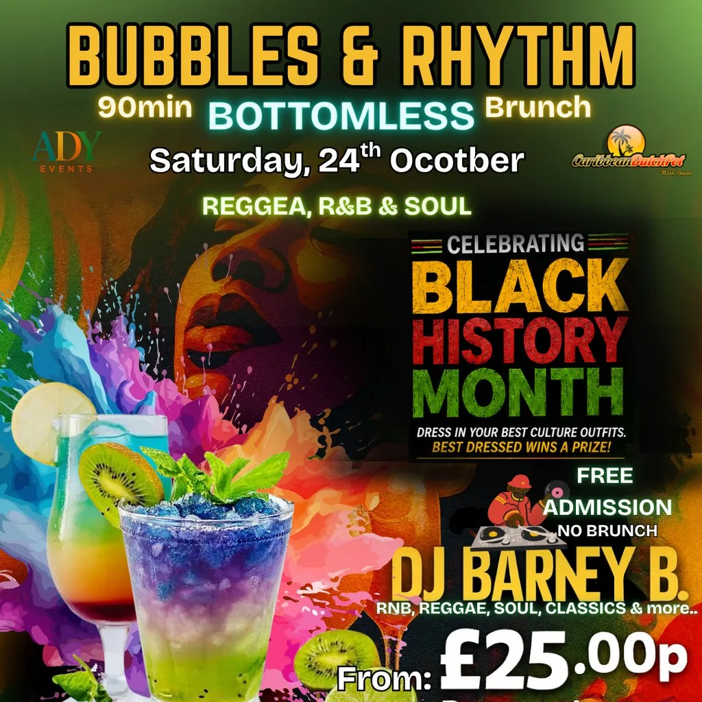 Bubbles & Rhythm at Caribbean Dutchpot
