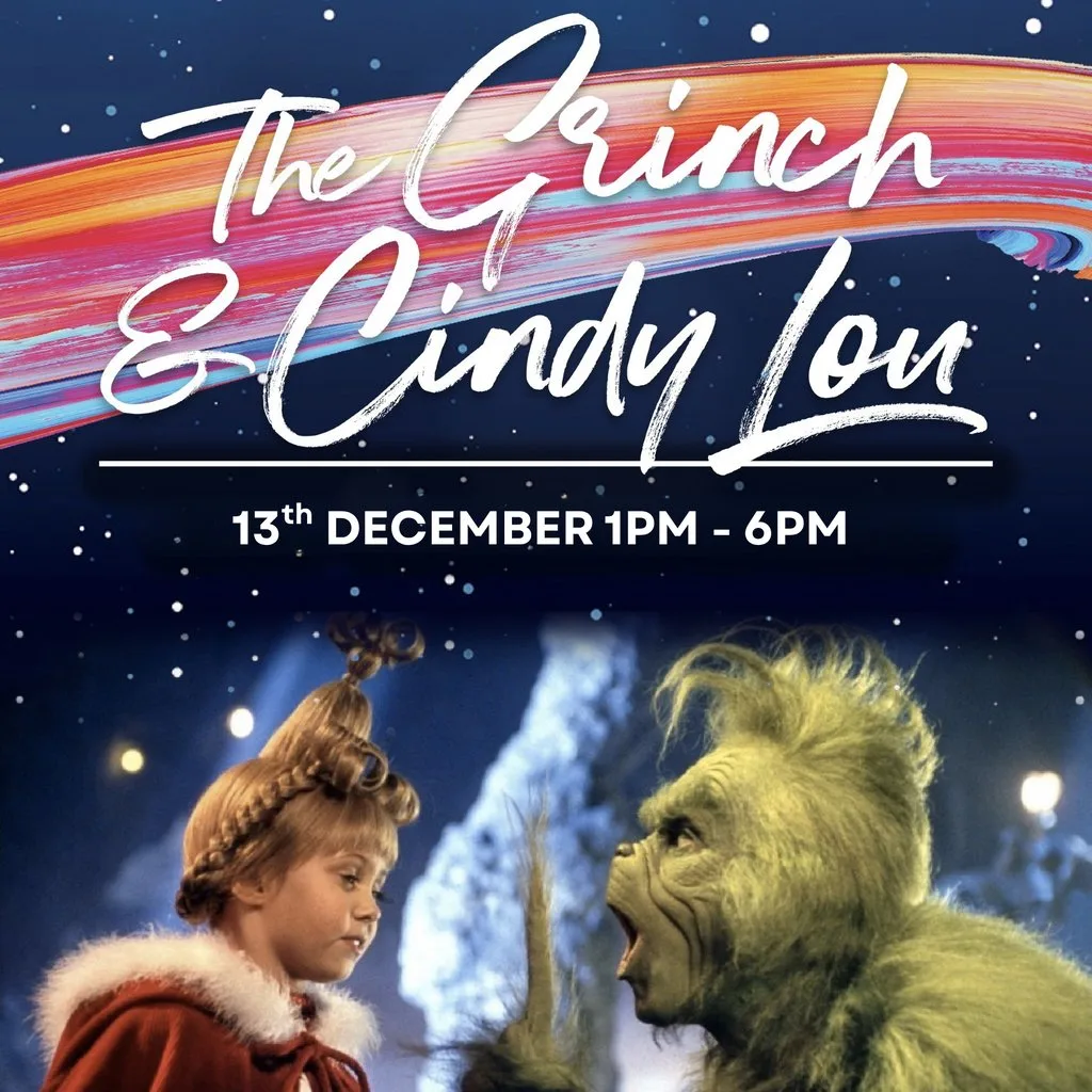 The Grinch and Cindy Lou at The Shankly Hotel at The Shankly Hotel