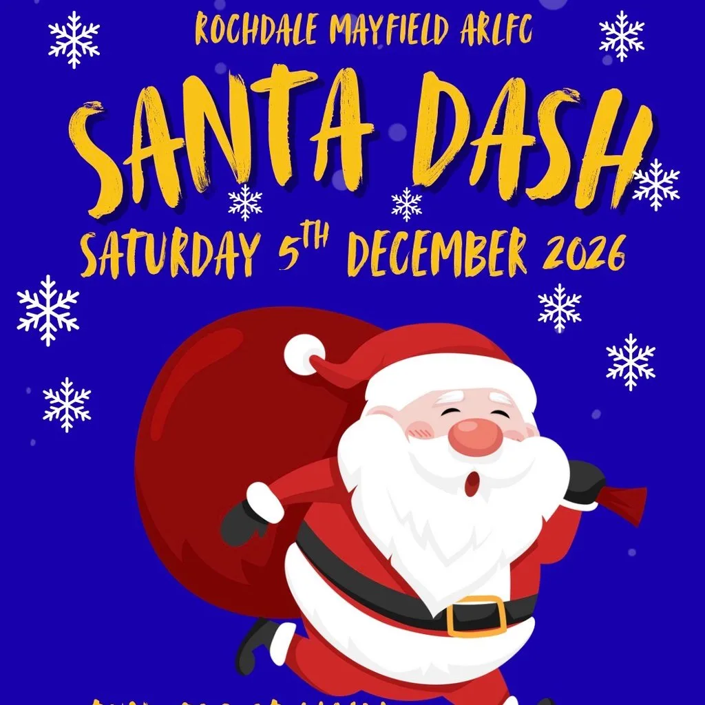 Rochdale Mayfield ARLFC Santa Dash