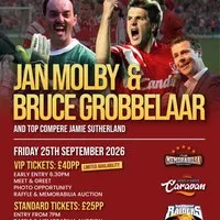An Evening with Bruce Grobbelaar and Jan Molby at Barrow Rugby Football Club Ltd