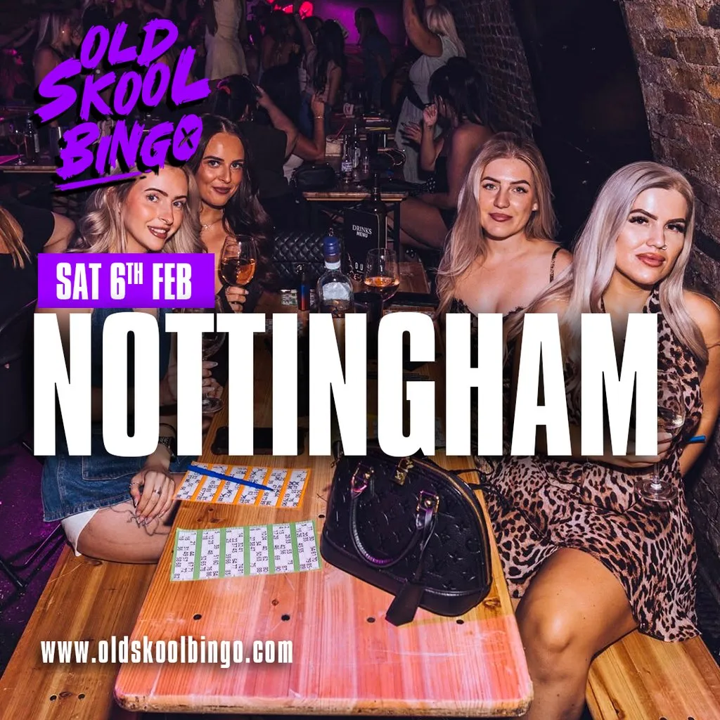 Old Skool Bingo Sat 6th February Nottingham at Ng One Nottingham