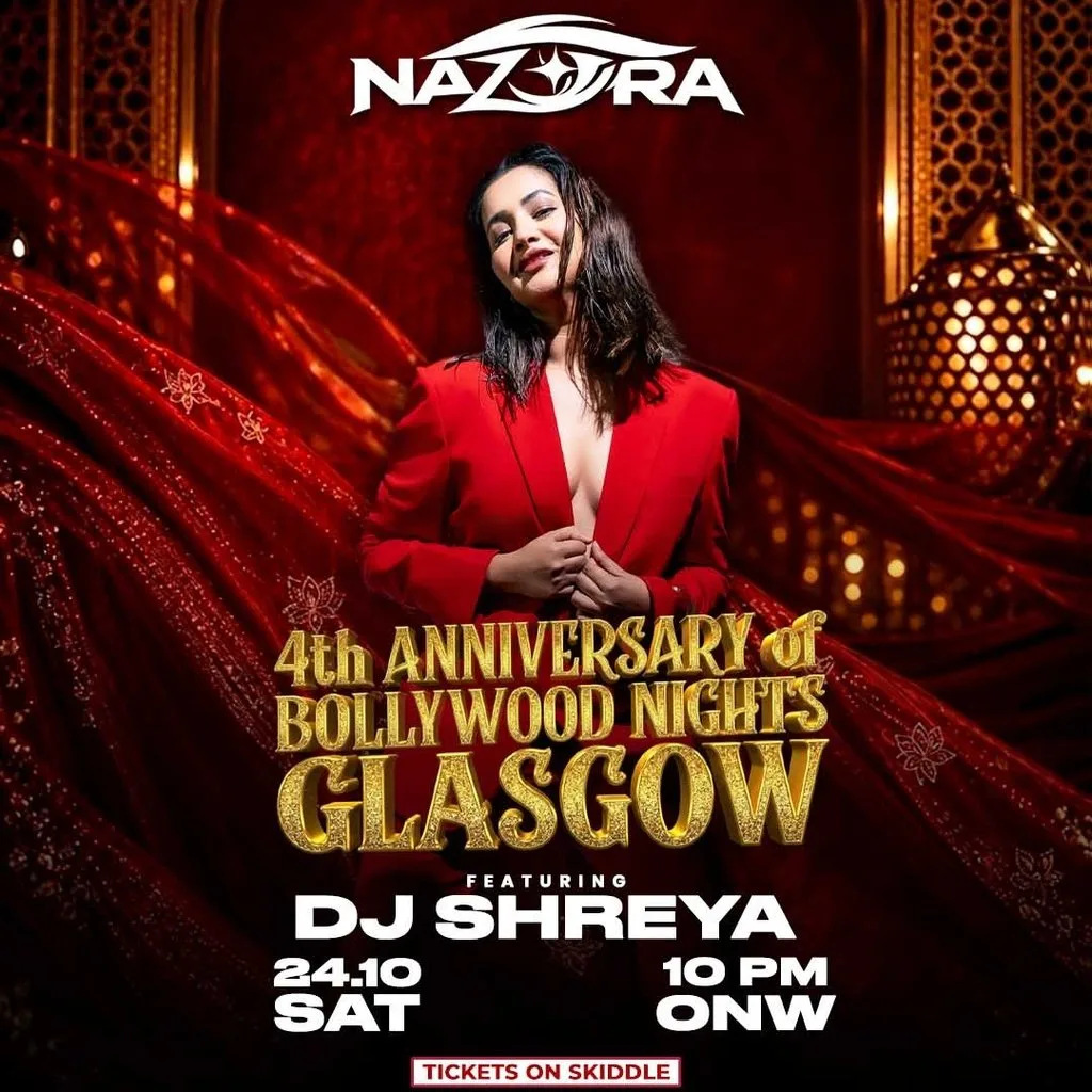 4th Anniversary Bollywood Nights Glasgow at The Corinthian Club Glasgow