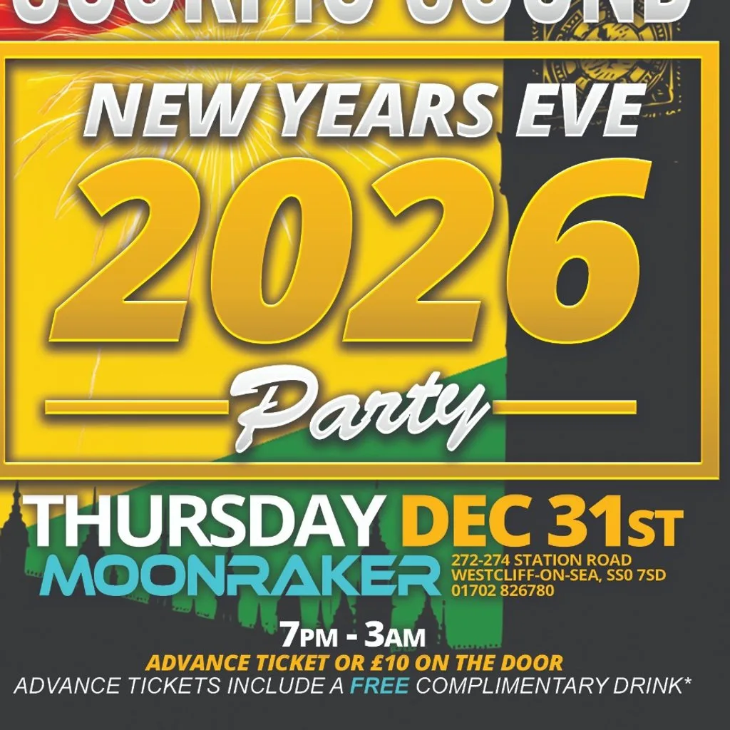 Reggae New Years Eve Party at The Moonraker Nightclub