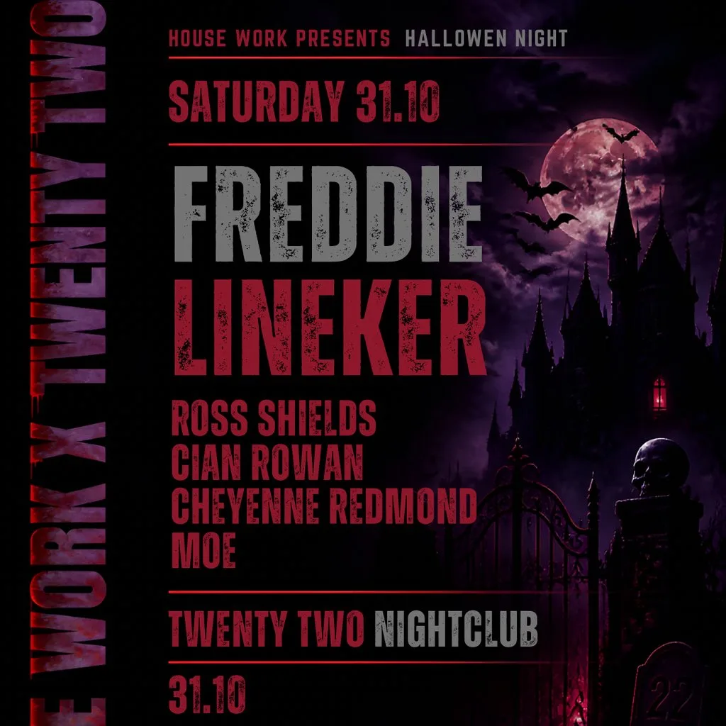 House Work presents Twenty Two | 31.10 Halloween Night