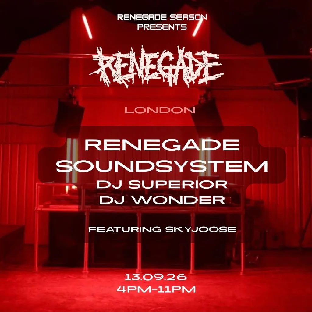 Renegade Season Presents Renegade: London at The Last Arch