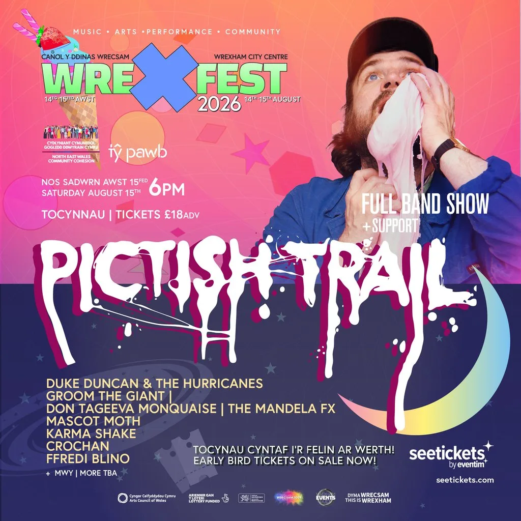 WREXFEST 2026 - Pictish Trail plus guests - Ty Pawb at Ty Pawb