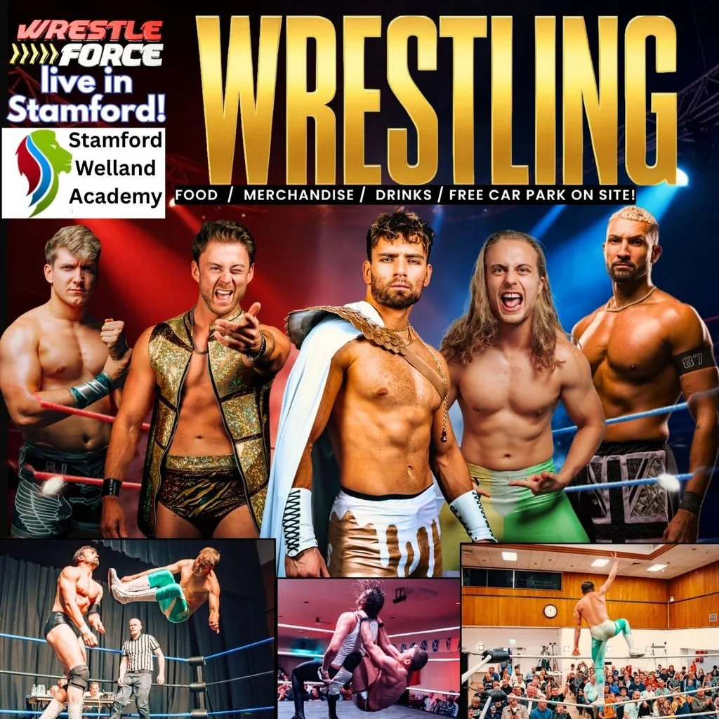 Live Wrestling in Stamford at Stamford Welland Academy