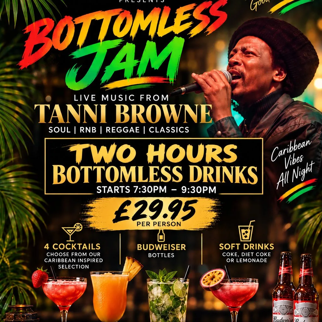 Tanni browne bottomless jam at The Valley Suites
