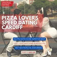 Pizza Lovers Speed Dating in Cardiff | Ages 40-55 at The Cardiff Stable Ty Admiral