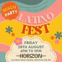 Latino Fest Beach Party (Brighton) August 2026 at Horizon
