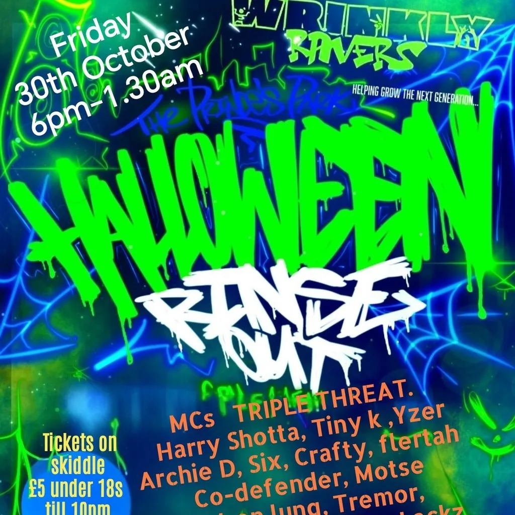Triple threat Halloween special 30th October princes park at Princes Park Pub