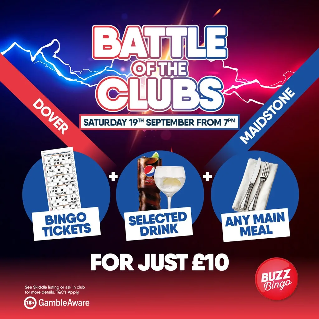 Battle of the Clubs 19/09 - Dover at Buzz Bingo Dover