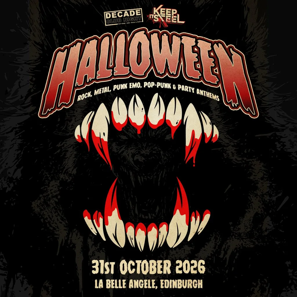 Keep it Steel x Decade Halloween 2026 at La Belle Angele