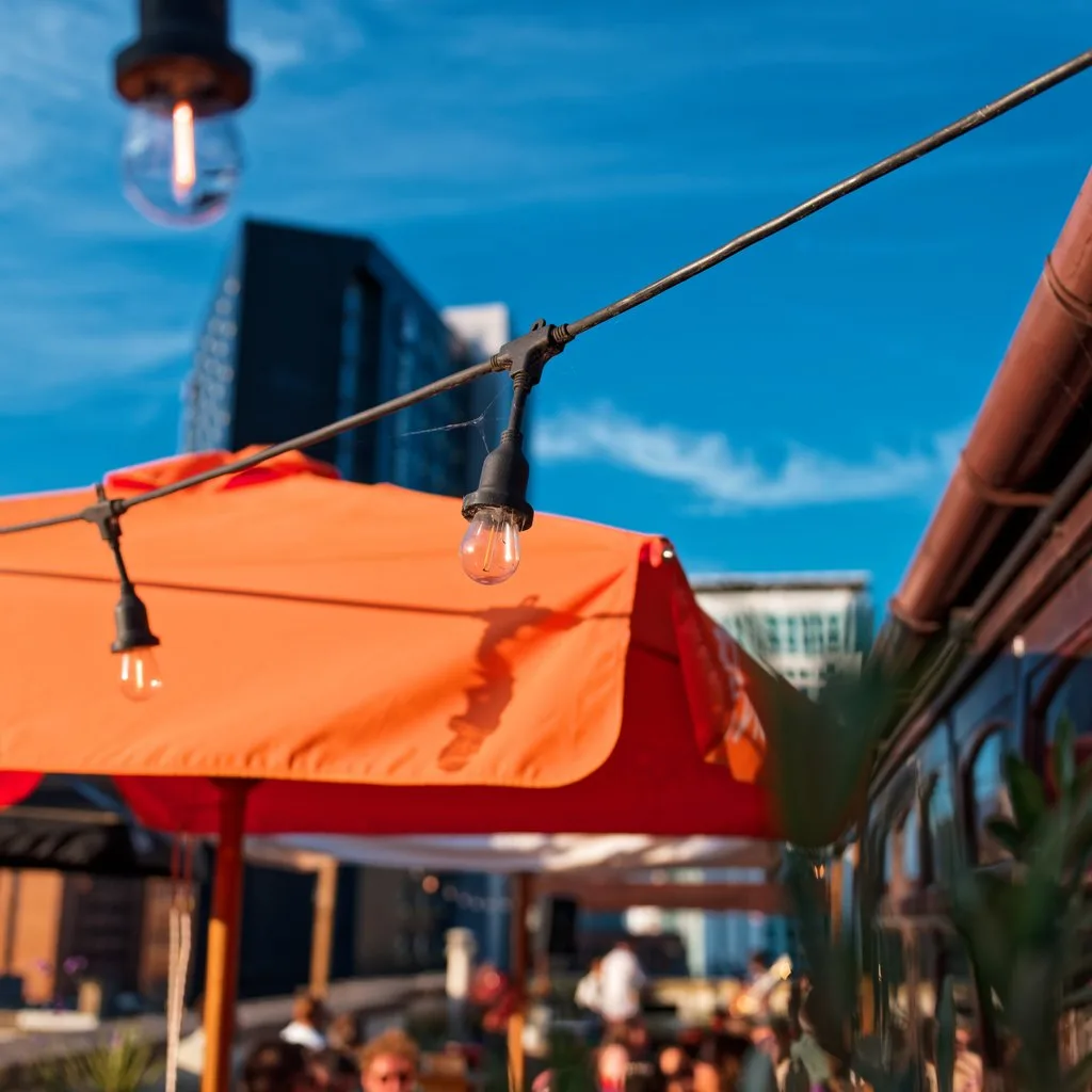 Drinks with a View. BAR OPEN! at Jacobs Roof Garden
