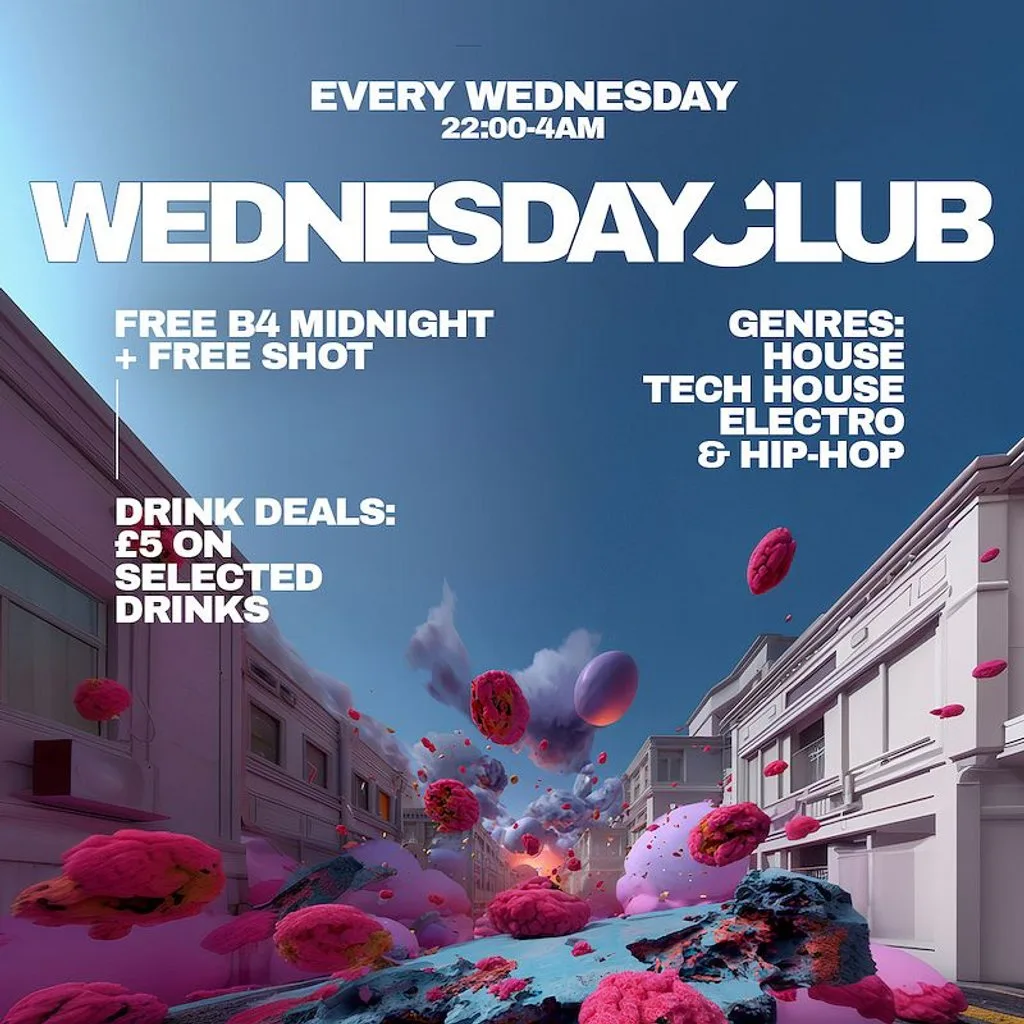 Wednesday Club: House, Tech House, Electro & Hip Hop at Egg London