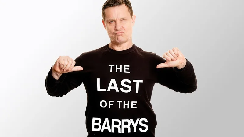 Barry Castagnola – The Last of The Barry at Liverpool Royal Court Studio