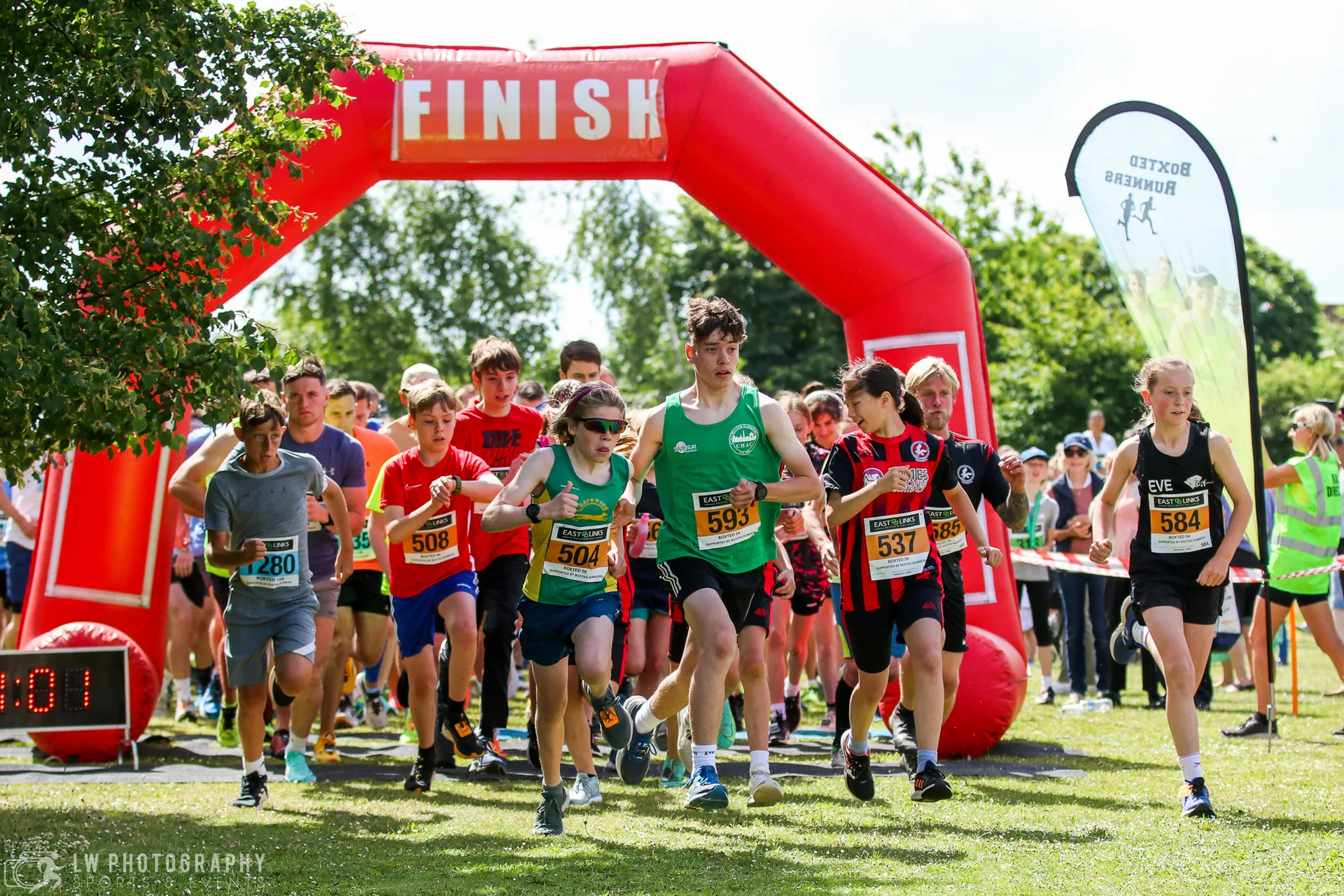 Boxted 10k, 5k and Junior 2k at Boxted St Peters School