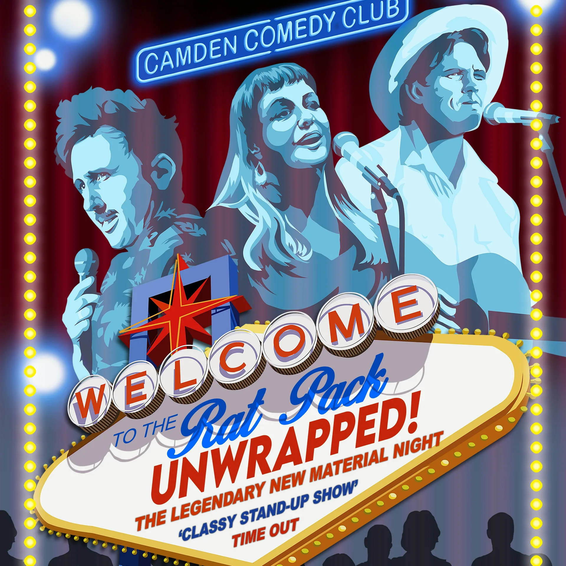 The Rat Pack Stand-up Comedy Unwrapped! at Camden Comedy Club
