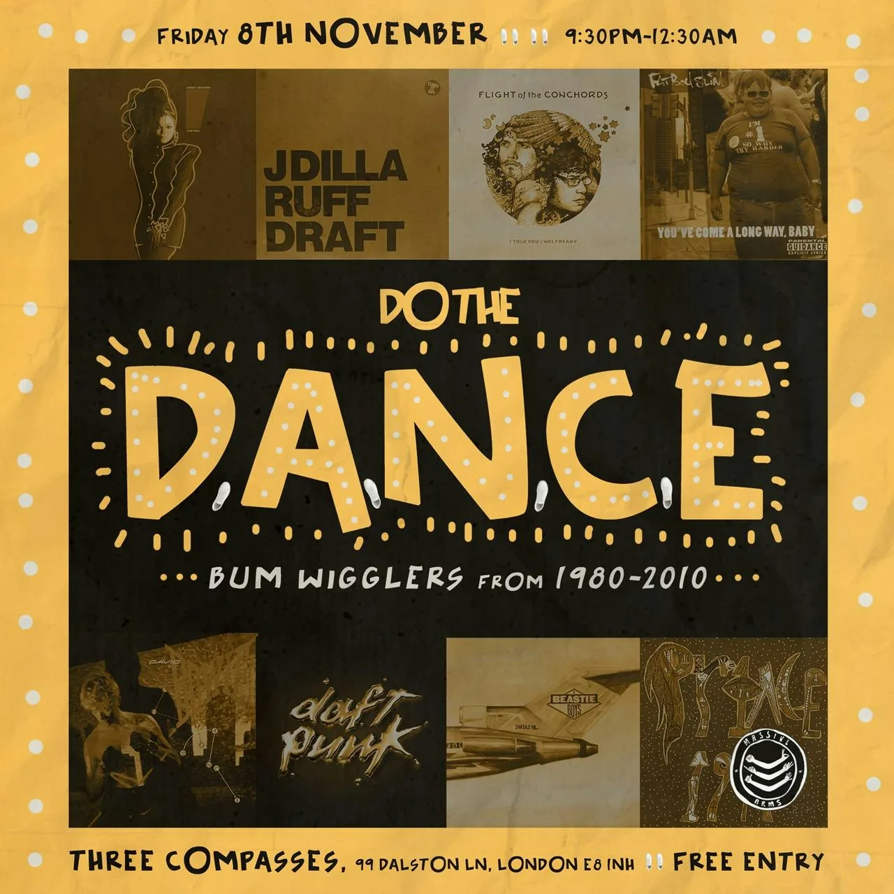 D.A.N.C.E at The Three Compasses