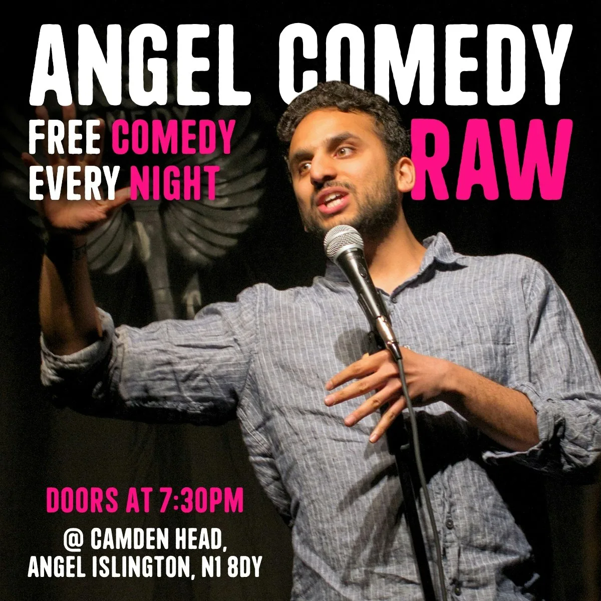 Angel Comedy RAW Mondays (Free) at The Camden Head