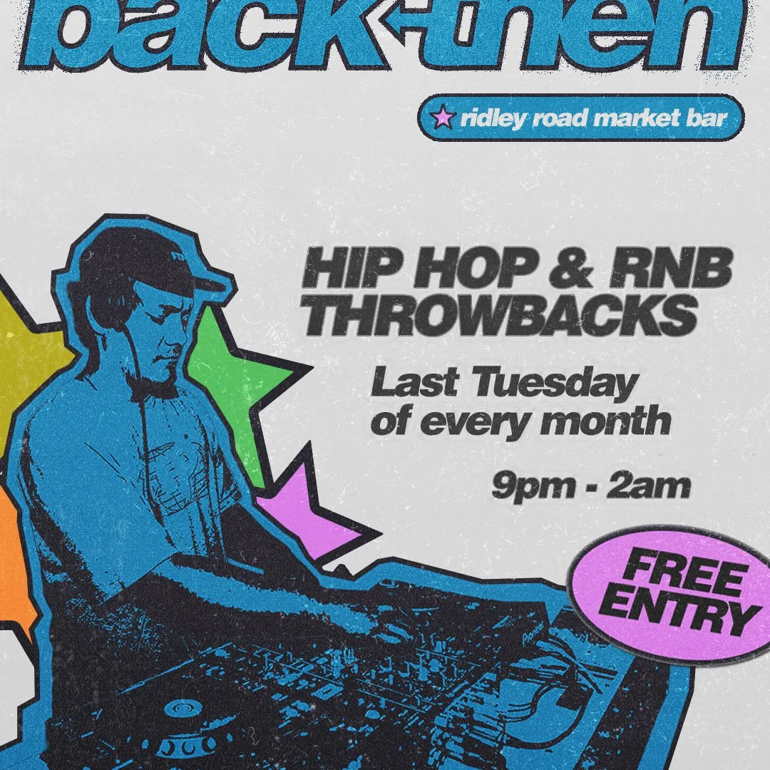 Back Then at Ridley Road Market Bar