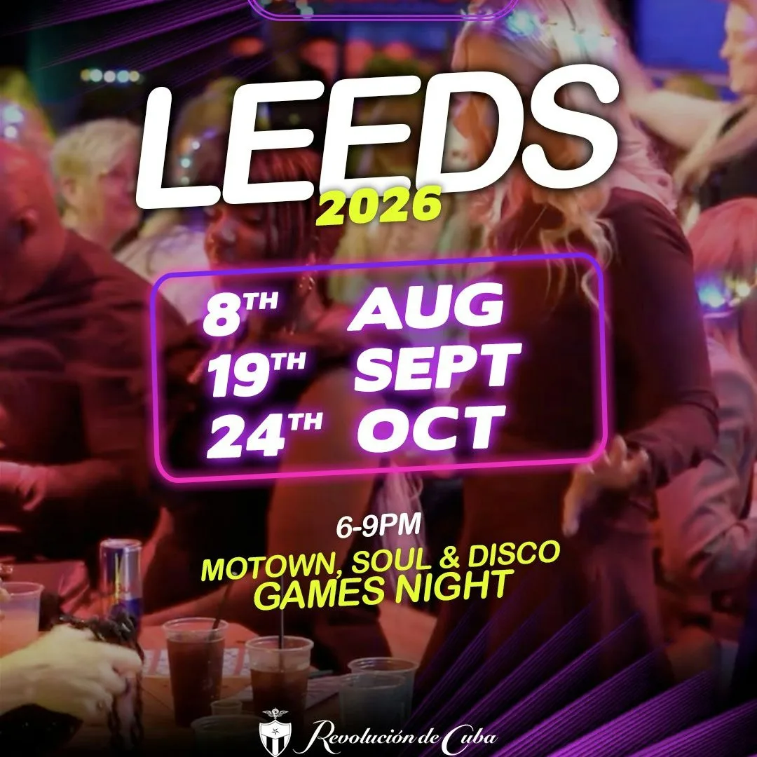 Soul Bingo Leeds | 24th October 2026 at Revolucion De Cuba Leeds