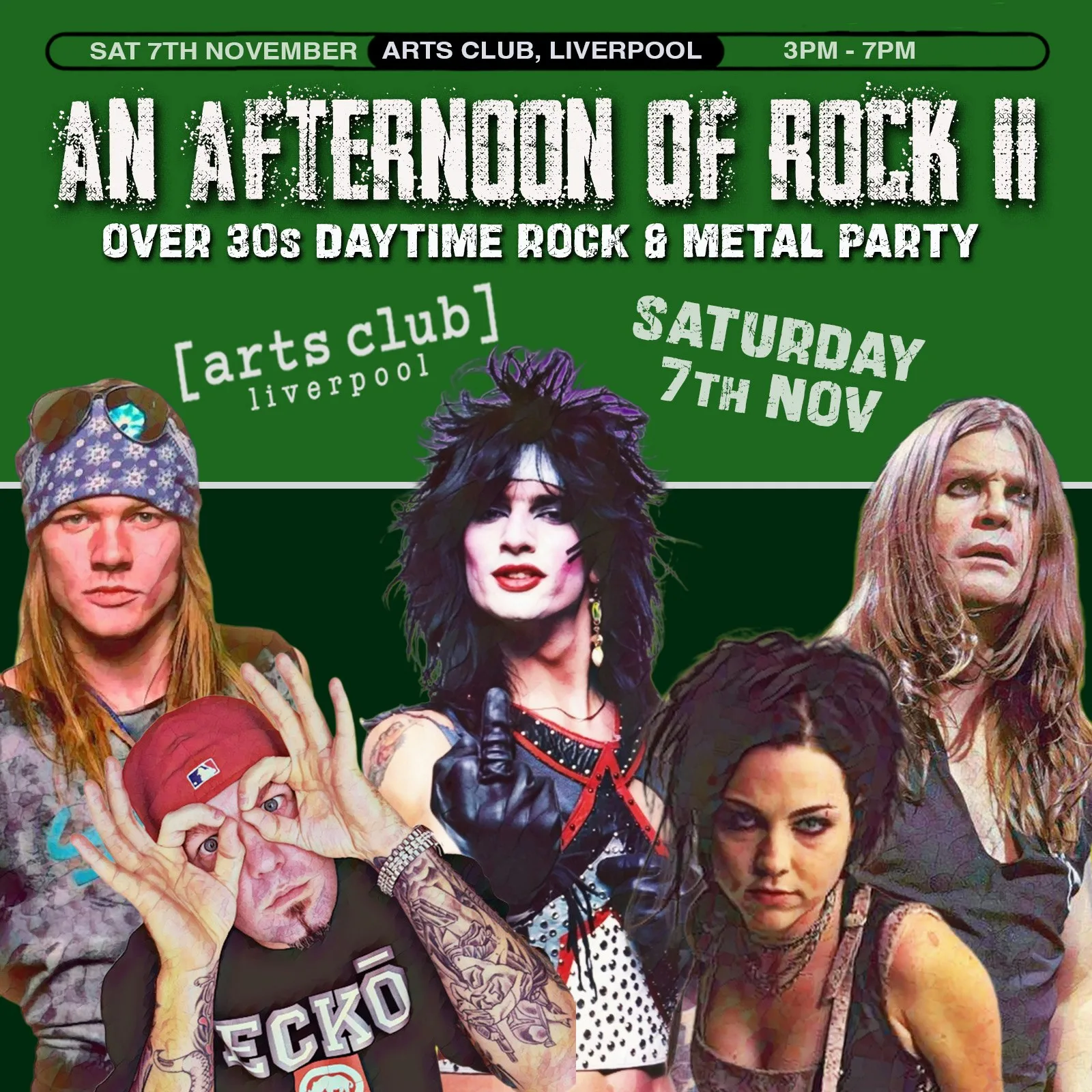 An Afternoon of Rock: LIVERPOOL (Over 30s)