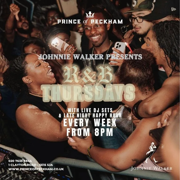 JOHNNIE WALKER PRESENTS R&B THURSDAYS:KASH/PHARXOH at Prince of Peckham