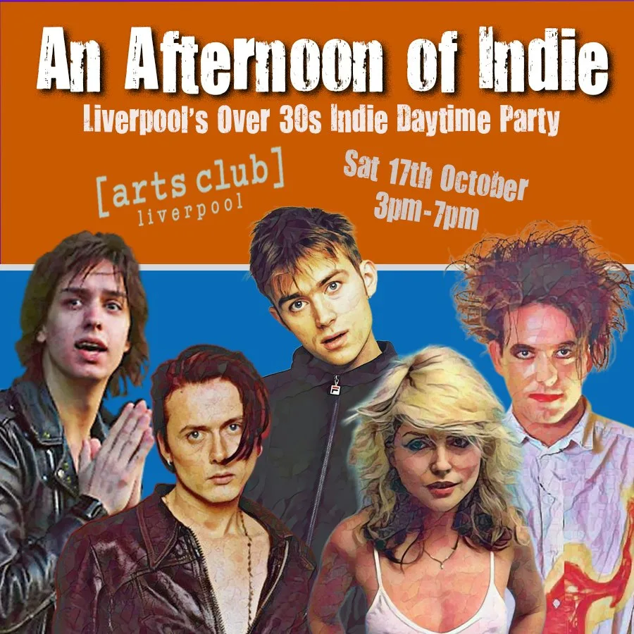 An Afternoon of Indie LIVERPOOL (Over 30s Only) at Liverpool Arts Club