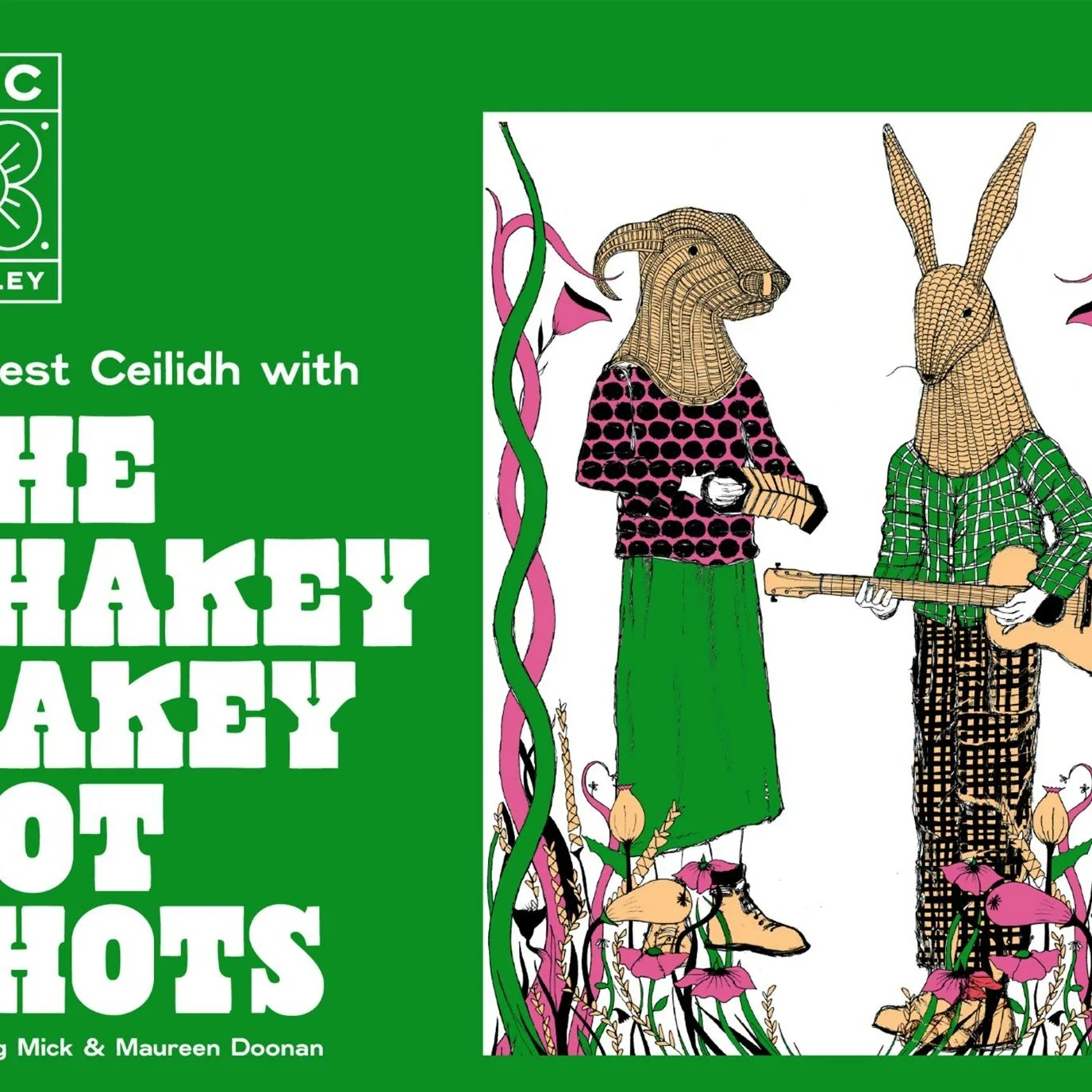 Harvest Ceilidh with The Shakey Wakey Hot Shots at Kirkgate Community Centre