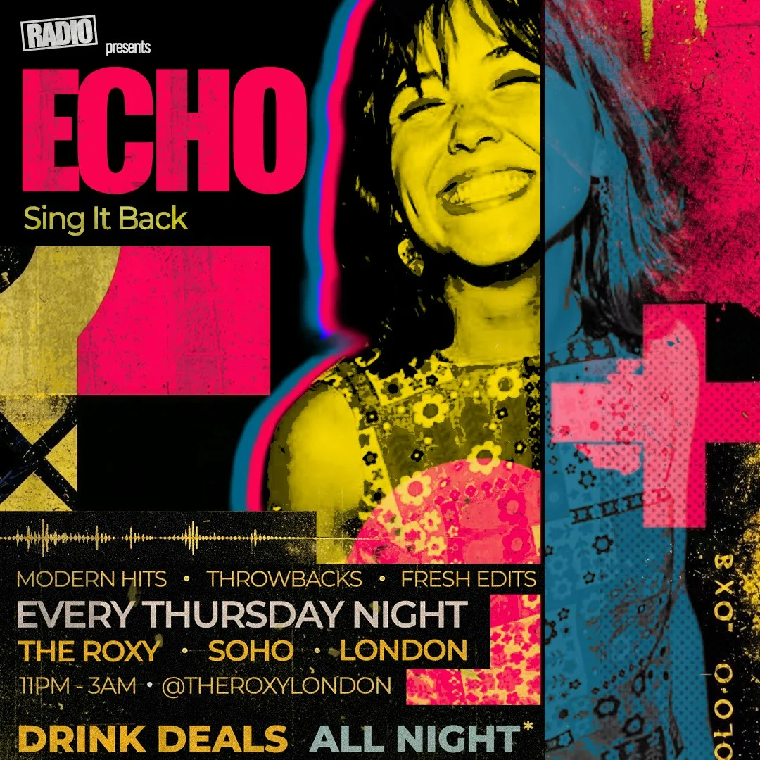 ECHO - Modern Hits / Throwbacks / Fresh Edits at The Roxy